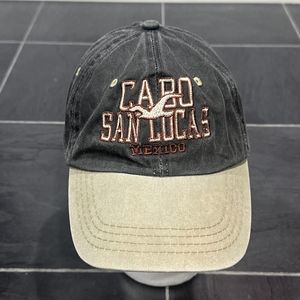 Cabo San Lucas Mexico Cap Hat Adult Adjustable Gray DKPS Gorras